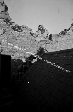 CARRICK CASTLE  STEPS TO TOP OF TOWER